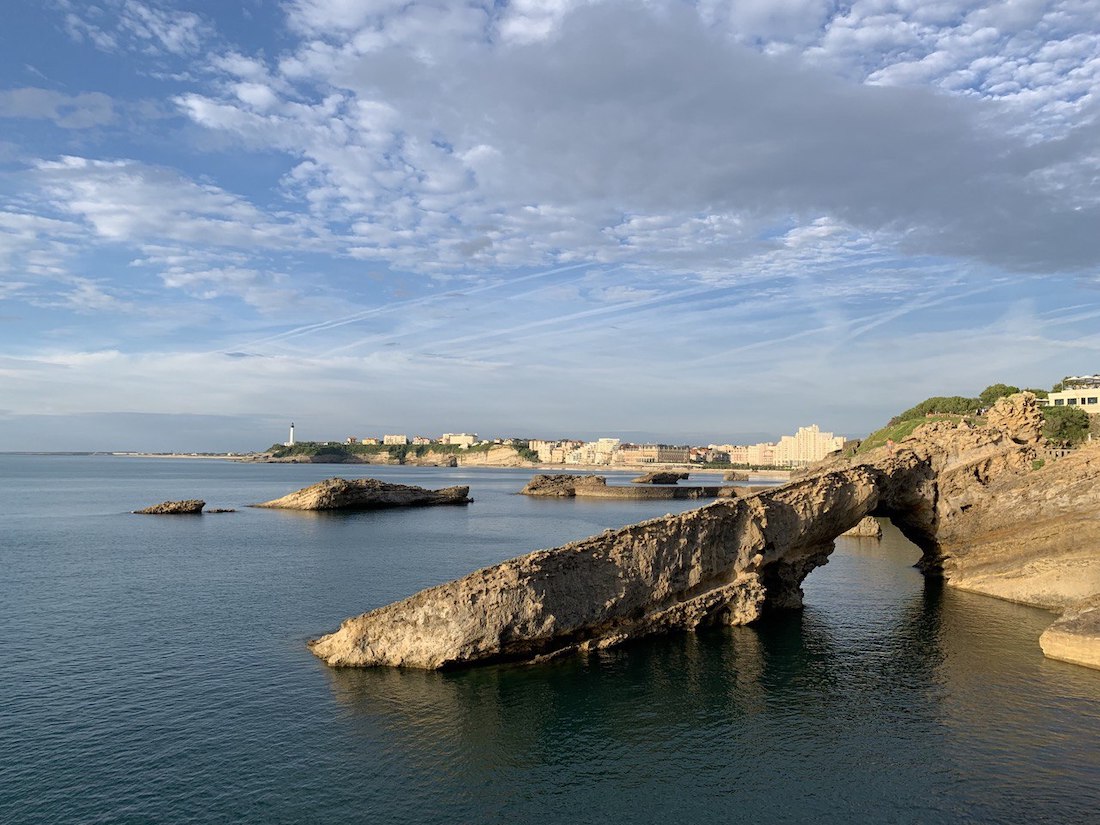 Biarritz beach