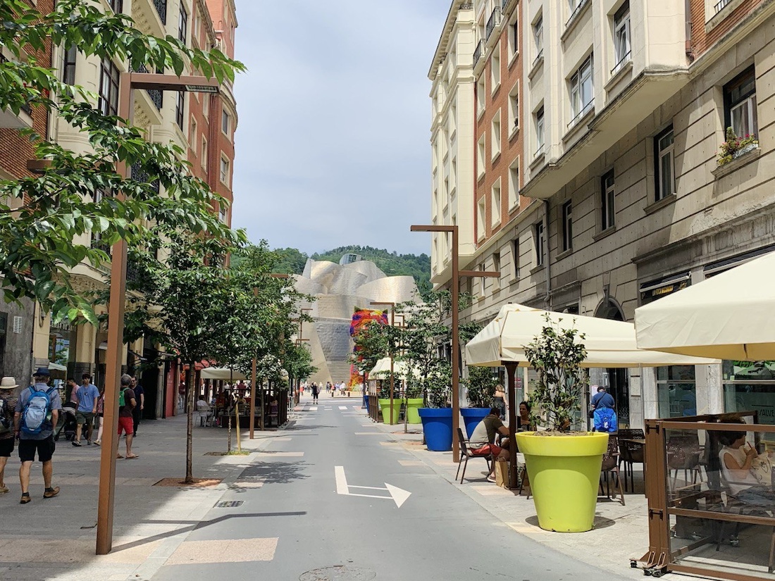 Bilbao city view