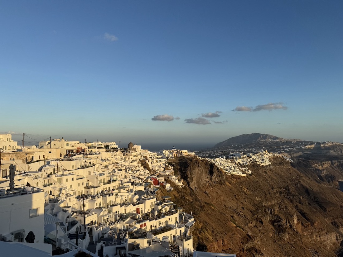 Santorini island